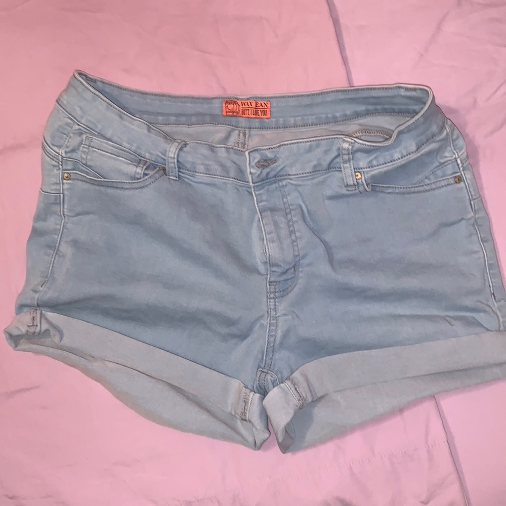 Light Blue Jeans, Butt, I Love You Wax Jean, 3XL